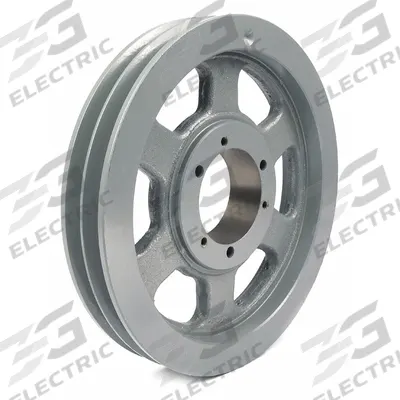 APPROVED VENDOR V-Belt Pulley: B154, 2 Groove, 15.75 in OD, Bushed Bore - Bushed-Bore Cast-Iron V-Belt Pulleys