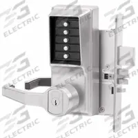 KABA SIMPLEX Mechanical Push Button Lockset: ADA Compliant, Chrome (MPN L8148B-26D-41). Key specifications — Product Type: Mechanical Push Button Lockset; Manufacturer Part Number: L8148B-26D-41; Key Override Options: Best and Equivalents (6 or 7-Pin length) Not Included.