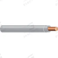 Building Wire: Copper, 18 AWG, 1 Conductors, Solid, Gray, 500 ft Lg, TFN (MPN 26987806). Key specifications — Voltage: 600 V; Brand: SOUTHWIRE.