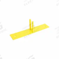 PERIMETER PATROL Ground Base Plate: Yellow, Steel (MPN RF 30005). Key specifications — attr982477: Steel; attr377158: PERIMETER PATROL; attr982481: Powder Coated; attr982484: RF 12805; attr1023119: Base Plate.