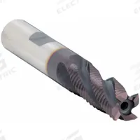 OSG Roughing End Mill: Cobalt, TiAlN Coated, 4 Flute, Fine Pitch, 5/8" Mill Dia, 1-5/8" LOC (MPN 4550511)