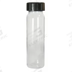 QORPAK Vial: 20 mL, Includes Closure, Phenolic, 27.25 mm Body Dia, Square, Colorless, Sample (MPN GLC-04881). Key specifications — Body Color: Colorless; Screw Closure Size: 24-400 mm; Brand: QORPAK; Bottom Shape: Square; Self-Standing: Self-Standing.