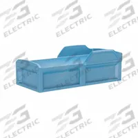 CORTECH Institutional Bed: Slate Blue, 80 in Overall Lg, 36 in Overall Wd, 27 in Overall Ht (MPN 101SB). Key specifications — Product Type: Bed; Color: Slate Blue; Material: Polyethylene; Brand: CORTECH; Model Name: Solstice Safeguard Bed.