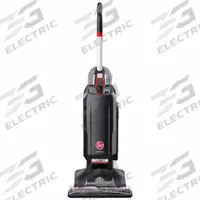 HOOVER Upright Vacuum Cleaner: 15 in Cleaning Path Wd, 120 cfm Air Flow, 15 lb Wt, 90 dB Sound Level (MPN CH54100V). Key specifications — Vacuum Motor Type: Brushed; Includes Onboard Hose: Onboard Hose Included; Head Height Adjustment: 1 position; Brand: HOOVER; Includes: (2) Wands; Independent Brush Motor: No; Includes Battery & Charger: No; Broad Combined Bag/Bagless & HEPA: Standard Bag Vacuum.