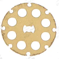 DREMEL Cutting Wheel: 1 1/2 in Wheel Dia, 0.06 in Wheel Thick, Carbide, EZ Lock, Unmounted (MPN EZ544). Key specifications — attr1097403: Carbide; attr1097412: DREMEL.