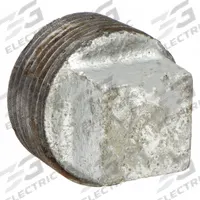 APPROVED VENDOR Plug: Plug, 1/2 in, NPT Threaded, Malleable Iron (MPN 5P910)
