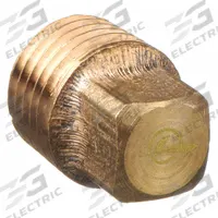 APPROVED VENDOR Plug: Square Drive Cored Plug, 1/8 in, NPT Threaded, 1,000 psi, 19/32 in Lg (MPN 706109-02). Key specifications — Maximum Operating Pressure: 1,000 psi.