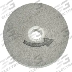 NORTON Convolute Wheel: 6 in Dia x 1/2 in W, 1 in Arbor, Silicon Carbide, Fine, Hard (9), Hard (MPN 66261055272). Key specifications — Series: Bear-Tex Series 1000; Brand: NORTON.