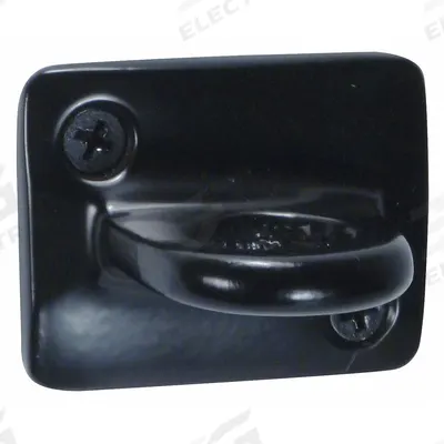 VISIONTRON Wall Plate, Accepts 2 Ropes: 2 in Overall Ht - Wall Plates for Rope Barriers
