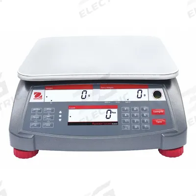 OHAUS Industrial Bench Scale: 11 7/8 in x 8 7/8 in, Not IP Rated, Integrated - Compact Bench Scales