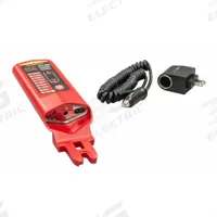 HDE Hot Stick-Compatible High-Voltage Detector: 120 V to 500 kV, 10 in, 25 to 400 Hz, Audible/Light (MPN PRX-500/K02). Key specifications — IP Rating: Not Rated; CAT Safety Rating: Not Rated; Brand: HDE; Product Type: Hot Stick-Compatible High-Voltage Detector; Manufacturer Part Number: PRX-500/K02; Includes: PRX-XF Charger Adapter.