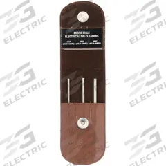 INNOVATIVE PRODUCTS OF AMERICA Micro Male Electrical Pin Cleaners: Male Electrical Pins, 1/32 in Dia (MPN 8043)