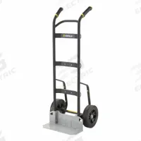 GORILLA hand truck: 1,000 lb, Dual-Handle Handle, Black, Steel, Flat-Free, Flat-Free Rubber (MPN GHH-10). Key specifications — Brand: GORILLA; Color: Black.