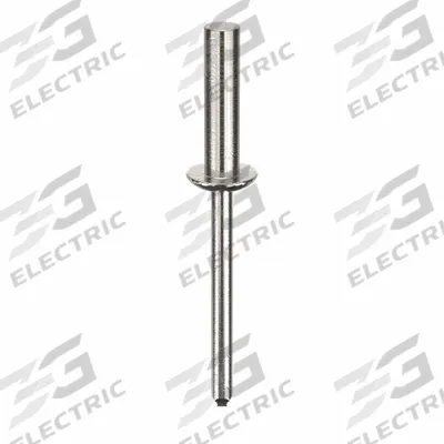 APPROVED VENDOR Blind Rivet,2 1/9" L,0.188" dia,PK250: Inch, 2 7/64 in Overall Lg, 25/32 in Body Lg - Domed-Head Blind Rivets