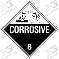 LABELMASTER DOT Container Placard: Corrosive, 10 3/4 in x 10 3/4 in, 10 3/4 in Label Ht, 10 PK (MPN 19UA70). Key specifications — Brand: LABELMASTER; Message: Corrosive.