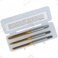 CHICAGO-LATROBE Tap Kit: #6-32 UNC, H3 / 2B, 2 Flute, TiN Coated High Speed Steel (MPN 173227). Key specifications — attr1300563: One Each Taper, Plug, and Bottoming.