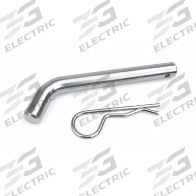 REESE Pin and Clip: 2 in_2 1/2 in Compatible Hitch Size, 5/8 in Pin Dia, V - Pin & Clips