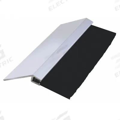 AMERICAN GARAGE DOOR SUPPLY Brush Seal: 45° Angle, Polypropylene, 2 in Brush Lg - Material Handling