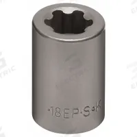 SK PROFESSIONAL TOOLS Nonsparking Socket: 1/2 in Drive Size, EP18 Socket Size, 6-Point, Std (MPN 42718). Key specifications — attr1206049: SK PROFESSIONAL TOOLS; attr1206024: Rust-Resistant.