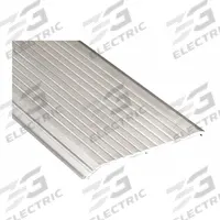 PEMKO Door Threshold: Saddle, Aluminum Alloy, 6 ft Lg (MPN 2748A72). Key specifications — Brand: PEMKO; Transition Type: Fluted.