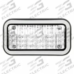 CODE 3 Perimeter Light: Emergency Vehicle Perimeter Light, White, 6 W Watt, Clear, SAE J595 Class 2 (MPN 45BZW). Key specifications — Brand: CODE 3; Lens Color: Clear; Number of Flash Patterns: 20; Installation Type: Permanent; Operating Voltage: 12/24V DC; Light Class Rating: SAE Class 2.