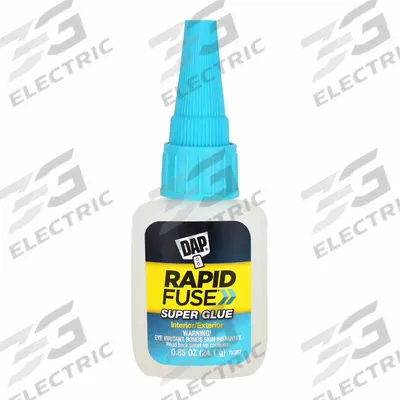 DAP Instant Adhesive: RapidFuse, Gen Purpose, 0.85 fl oz, Bottle - General Purpose Instant Adhesives