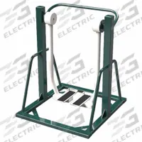 TRIACTIVE USA Air Walker: 48 in Overall Ht, 37 in Overall Lg, 37 in Overall Wd, Green/Beige, Outdoor (MPN AWAL)
