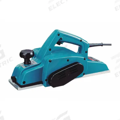 MAKITA Corded Hand Planer: Flat, 120V AC, 7.5 A, 4 3/8 in Blade Wd, 1/16 in Cutting Dp - Corded Hand Planers