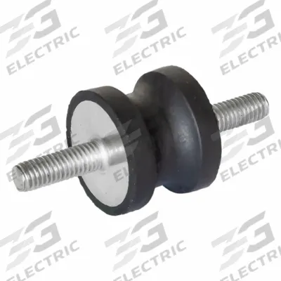JW WINCO Vibration-Isolating Mount: Hourglass, Natural Rubber, Male x Male Style - Male x Male Vibration-Isolating Mounts
