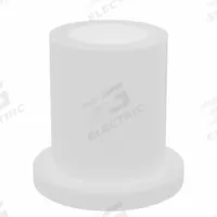 BUNTING BEARINGS Flanged Sleeve Bearing: PTFE, 1/2 in Bore, 3/4 in OD, 1 in Overall Lg, Off-White (MPN BJ7F081208). Key specifications — Brand: BUNTING BEARINGS; Color: Off-White.