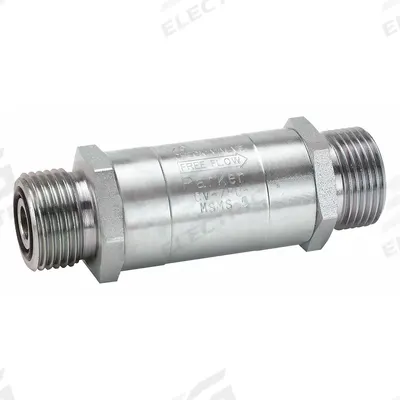 Parker Hydraulic Check Valve: 3,000 psi, 100 gpm, 1 7/16 in - High-Flow Check Valves