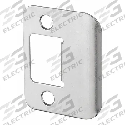 ASSA ABLOY ACCENTRA Door Strike Plate: Full Lip, 2 1/4 in Lg, 1 1/4 in Wd - Lipped Strike Plates