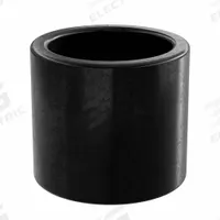 OILITE Sleeve Bearing: PEEK, 7/8 in Bore, 1 1/8 in OD, 1 in Overall Lg, 25,000 lb/sq in-fpm Max PV (MPN PS-1418-08B). Key specifications — Color: Black; Brand: OILITE.