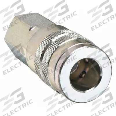 DIXON VALVE & COUPLING Quick Connect Hose Coupling: 3/8 in Body Size - Industrial Interchange Steel Quick-Connect Air Coupling Bodies