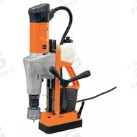 SLUGGER BY FEIN Drill Press: 120 RPM – 520 RPM, Electric Magnet, 12 3/8 in Drill Travel, 120V AC (MPN JCM 256U). Key specifications — attr1253941: Weldon; attr1253957: Electric; attr1253912: SLUGGER BY FEIN.