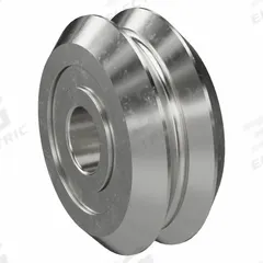 DUALVEE Guide Wheel: Carbon Steel, DualVee, For Size 4 DualVee Rails, W4XXL. Key specifications — Material: Carbon Steel; Lubrication: Klubersynth UH1 14-151; For Use With: Track; Manufacturer Part Number: W4XXL; Brand: DUALVEE; Size: 4XL; Bearing Protection: Sealed; For Rail Size: Size 4 DualVee.