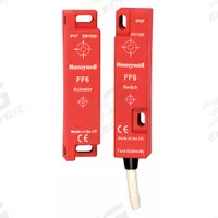 HONEYWELL Magnetically Actuated Safety Interlock Switch: FF6 Series, 1NO/1NC, 9.84 ft Cable Lg (MPN FF6-11-AC-03). Key specifications — Brand: HONEYWELL; Series: FF6; Termination Type: Pre-Cabled.