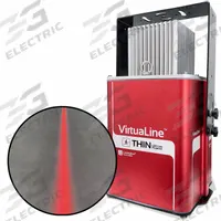 LASERGLOW TECHNOLOGIES Fixed Image Projector: Projector and Lens, Straight Line, Red, 80 W (MPN HVTR85XXX). Key specifications — Brand: LASERGLOW TECHNOLOGIES; Includes: Mounting Brackets; Laser Color: Red; Watts: 80 W; Legend/Background Color: Straight Line; Manufacturer Part Number: HVTR85XXX; Product Type: Projector and Lens.