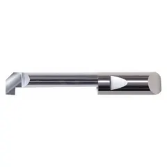 MICRO 100 Boring Bar: Reverse Boring, 1/2 in Shank Dia., Bright (Uncoated), Right Hand (MPN QRB-4901000)