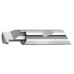 MICRO 100 Grooving Tool: 0.3750 in Shank Dia., Right Hand, 2.000 in Overall Lg (MPN QFR-055-12X)