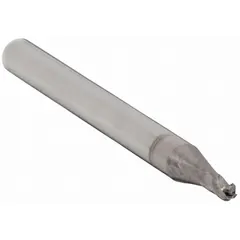 APPROVED VENDOR Ball End Mill: Carbide, TiCN Coated, 4 Flute, 1/16" Mill Dia, 1/8" LOC, 1-1/2" OAL (MPN 220-001021)