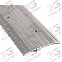 NATIONAL GUARD Door Threshold: Saddle, Aluminum, 4 ft Lg (MPN 8425-48). Key specifications — Brand: NATIONAL GUARD; Transition Type: Fluted.