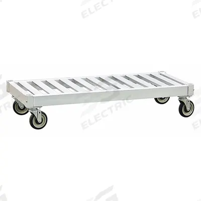 NEW AGE INDUSTRIAL Mobile Base: 36 in x 24 in x 9 3/8 in, 800 lb Load Capacity - Mobile Bases for Standard Metal Shelving