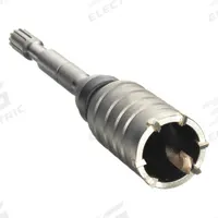 BOSCH Core Center Bit: Spline Shank, 4 in Core Dia, 2 5/8 in Core Body Lg, 12 in Overall Lg (MPN HC8050). Key specifications — Decimal Equivalent: 4; Centering Bit Included: No; Wet or Dry Application: Dry; Brand: BOSCH.