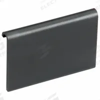 AKRO-MILS Label Holder: 4 in x 2 3/8 in, Black, Adhered, 24 Label Holders, Snap-On, Plastic, 24 PK (MPN 40410). Key specifications — Color: Black; Label Attachment Type: Adhered; Finish: Smooth; Mounting Type: Snap-On; Material: Plastic; Brand: AKRO-MILS.