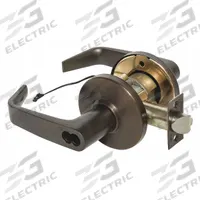 STANLEY SECURITY SOLUTIONS Door Lockset: Storeroom Lever Locksets, Bronze, ADA Compliant, Electrical (MPN 9KW37DEU15DSTK613). Key specifications — Ligature Resistance: Not Ligature-Resistant; Brand: STANLEY SECURITY SOLUTIONS; Visual Indicator Message: No Message; Lockset Style: Angled; ADA Compliant: Yes; Finish: Dark Oxidized Satin Bronze, Oil Rubbed : Bronze.