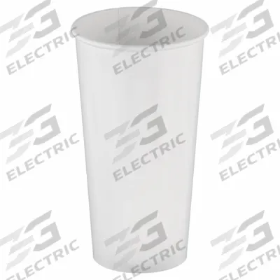 ABILITY ONE Disposable Cold Cup: 21 oz Capacity, White, Paper, Unwrapped, Patternless - Paper Cold Cups