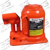 POWER TEAM Bottle Jack: Steel, Mechanical, 30 ton Load Capacity, 3 1/8 in Max Lift, ASME B30.1 (MPN 9130A). Key specifications — Brand: POWER TEAM; Body Material: Steel.