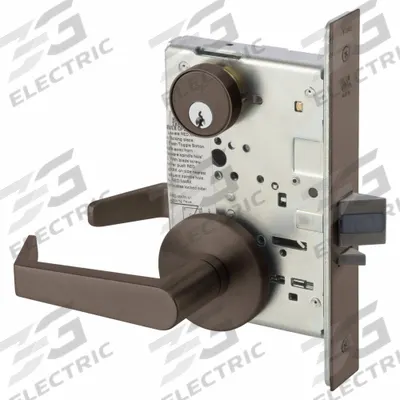 ASSA ABLOY ACCENTRA Door Lockset: Storeroom Lever Locksets, Bronze, ADA Compliant