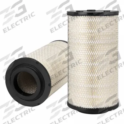 FLEETGUARD Air Filter: Round-Oval, Round, Axial Seal, 8 31/32 in Outside Dia - Round/Oval Engine Air Filters